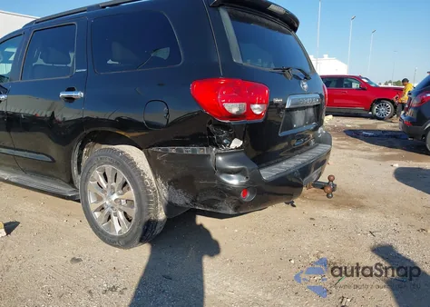 2011 Toyota Sequoia Limited 5.7L V8 из США, поврежденный, VIN 5TDJW5G17BS047265